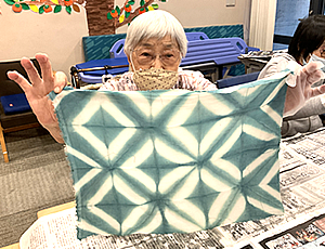 藍染め完成！