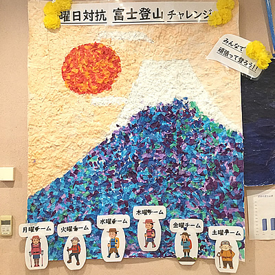 富士登山チャレンジの進捗確認富士山