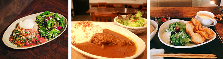 cafe spileのお料理