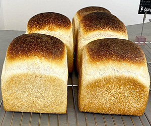 写真：自家製酵母のパン